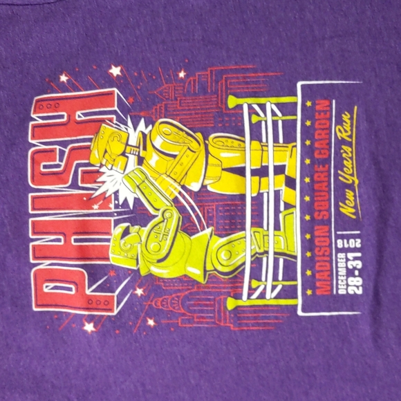 Phish kids tour shirt. Madison Square Garden run December 28 - 31. Size 4. - Picture 5 of 5